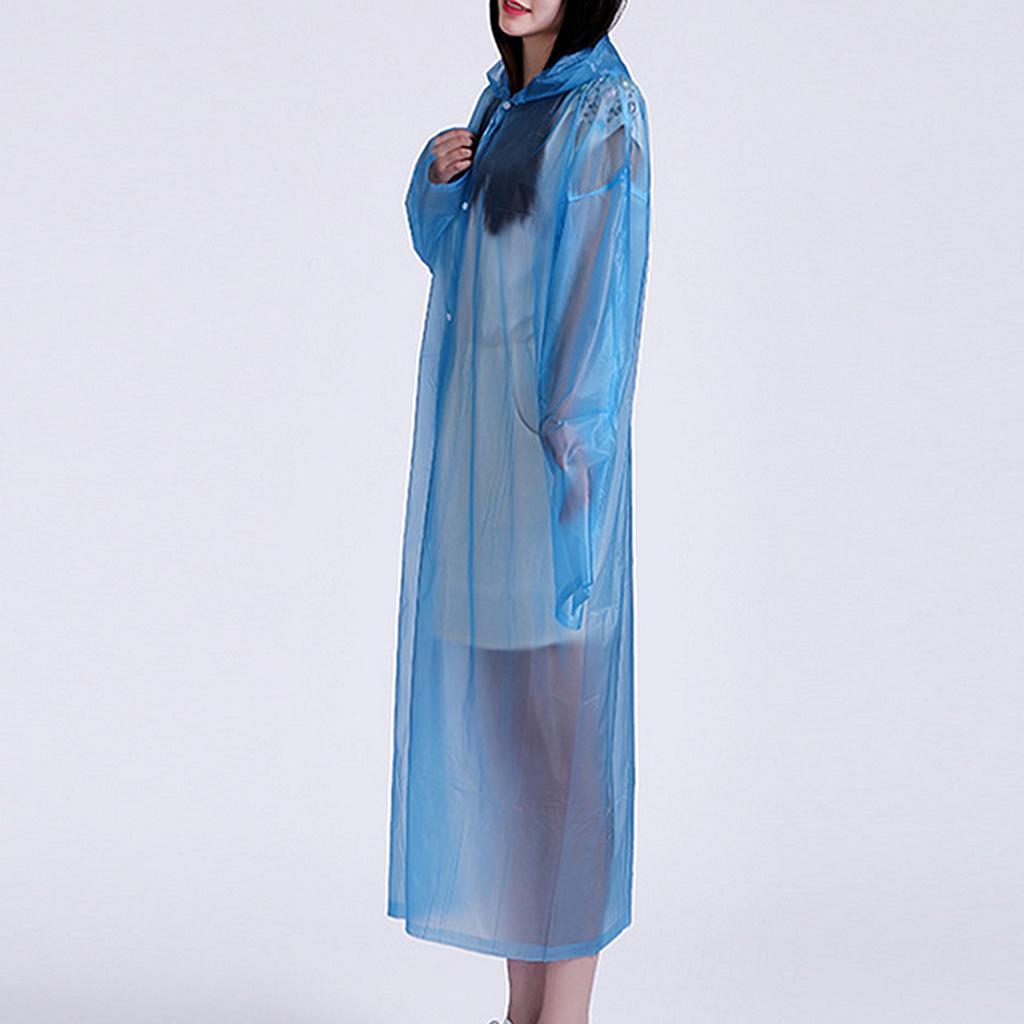 1pc Non-one-time Hiking Camping Fishing Adult Emergency Waterproof Raincoat