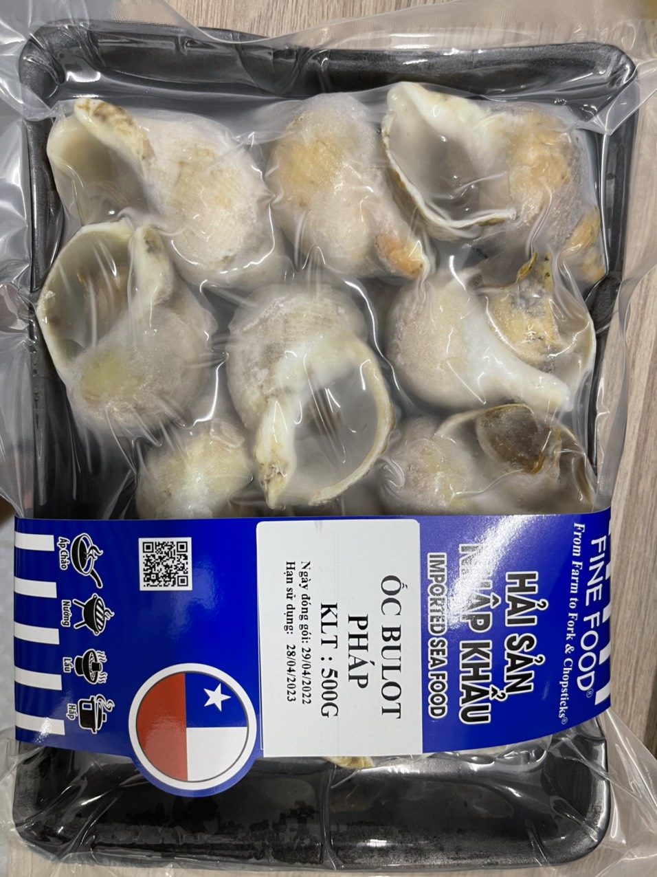 [Chỉ Giao HCM] - Ốc Bulot Pháp - 500gram