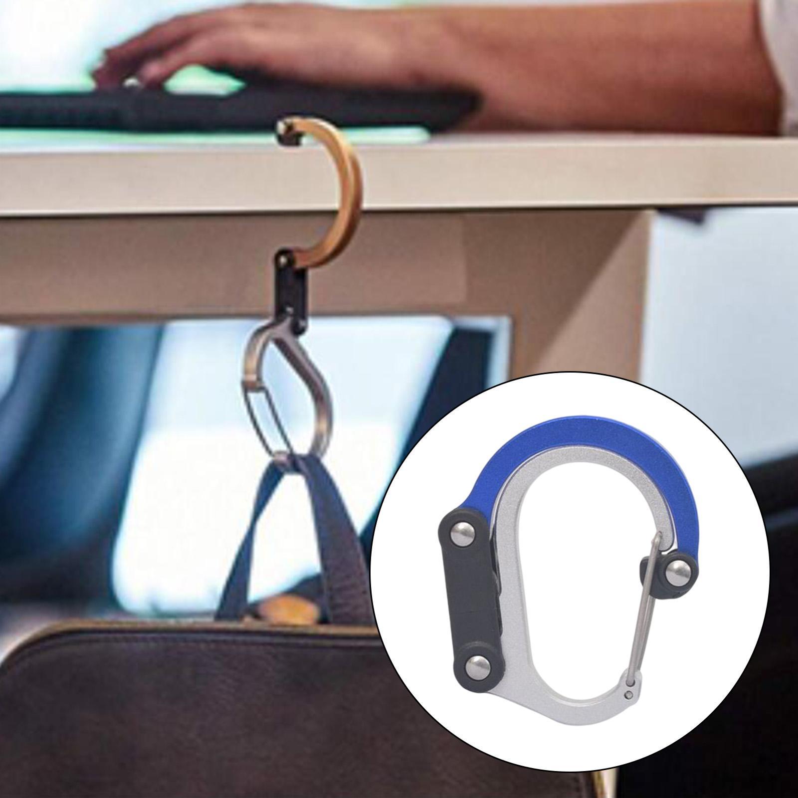 Carabiner Clip and Hook Multifunctional Bag, Purse, Backpack Hanger Buckle