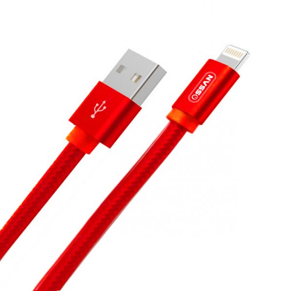 Combo 2 dây sạc nhanh dạng dẹt Lightning D7I cho dòng Iphone dài 30cm và 1,5m - Hàng chính hãng