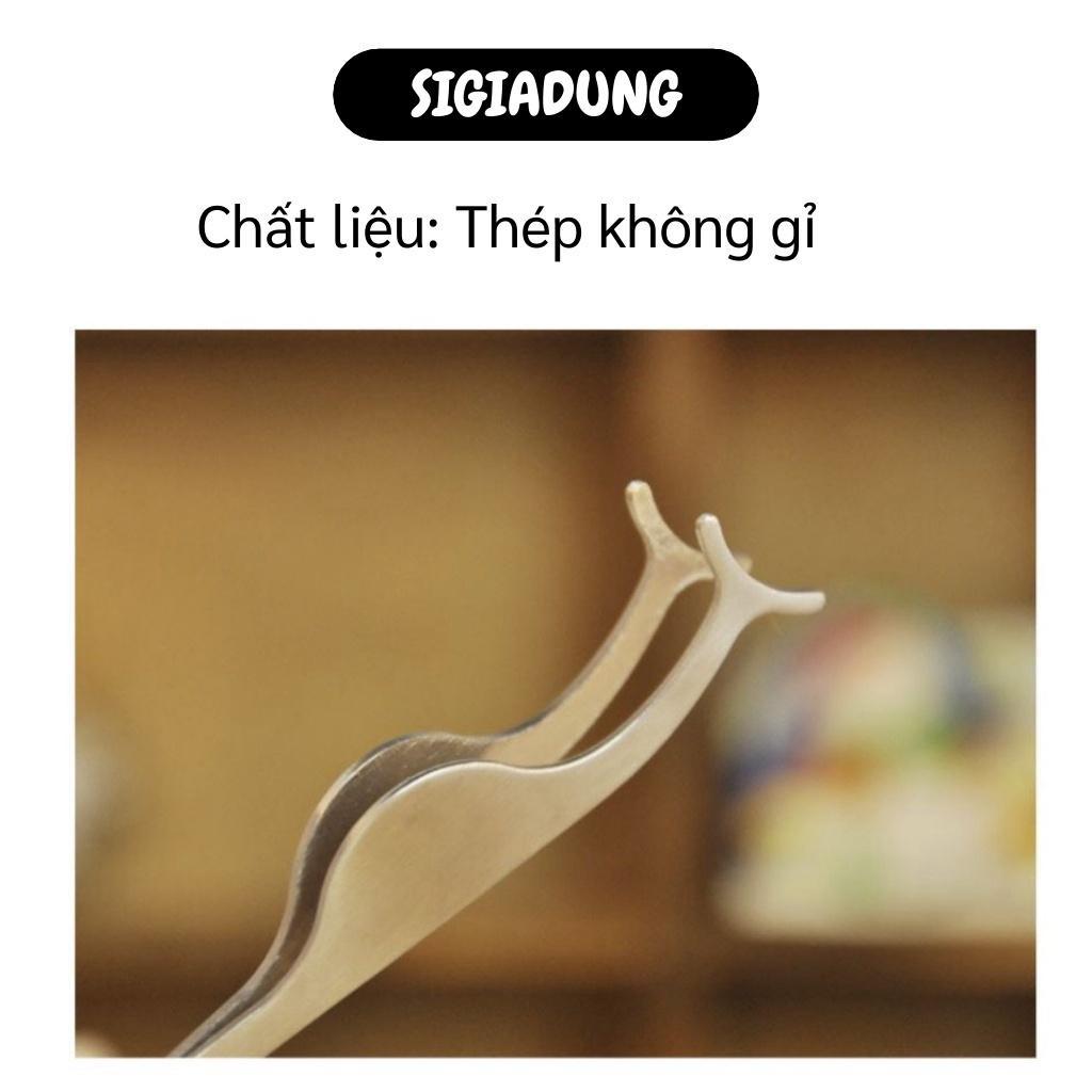 Nhíp - Nhíp Gắp Lông Mi Giả Bằng Thép Không Gỉ Tiện Dụng 4616