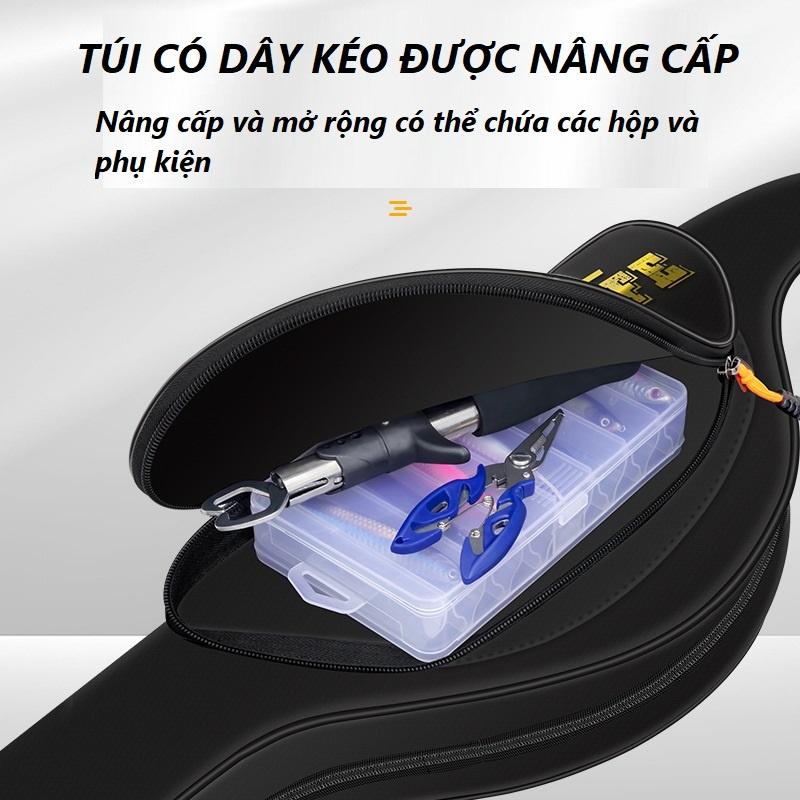 Túi Đựng Cần Dạng Cứng Cho Cần Câu Máy NO JACKCARSON Cao Cấp TCC01 - Sanami Fishing