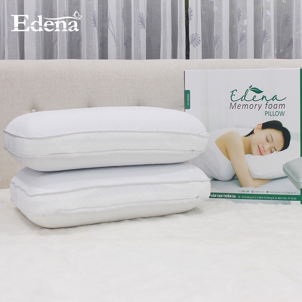 Gối Nằm Memory Foam Edena ( 45*65cm )