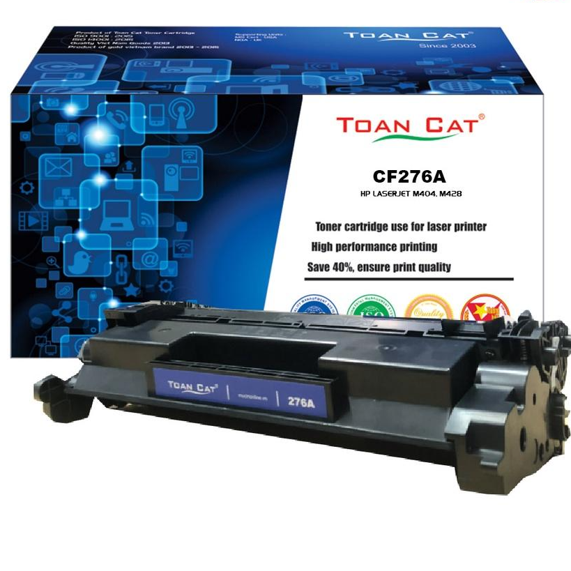 Hộp mực in Toàn Cát - CF276 dùng cho máy in laser HP M404D, M404DN, M404N, M404DW, M428FDW, M428FDN - HÀNG CHÍNH HÃNG