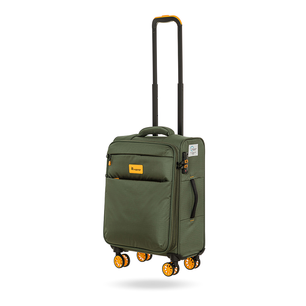 Vali Kéo Du Lịch S20/S25/S31 Thương Hiệu IT Luggage 12-2894E08: Chất Liệu 100% Từ Chai Nhựa Thải Tái Chế Sau Tiêu Dùng, Khóa TSA An Ninh Quốc Tế