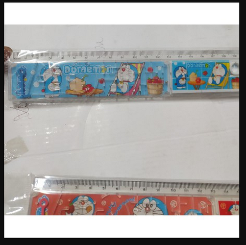 Thước kẻ xếp hình Doraemon 20cm