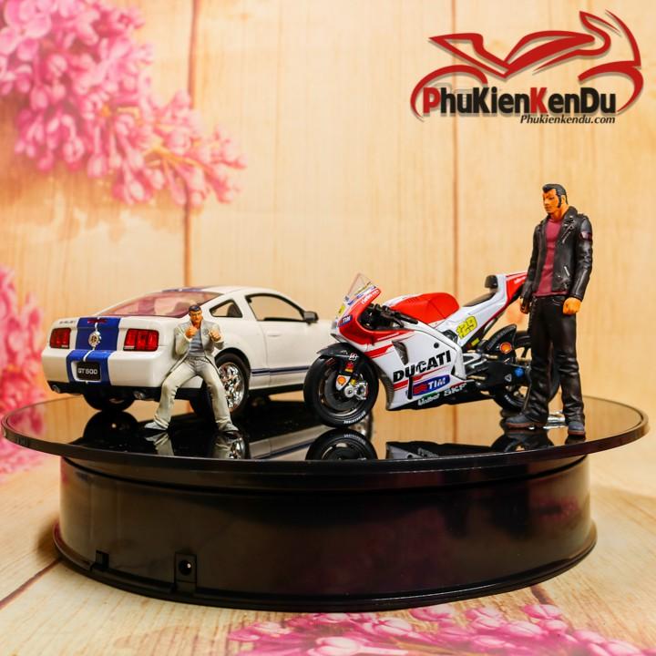 ĐẾ XOAY, BÀN XOAY TRƯNG BÀY SẢN PHẨM BÓNG 30CM DÙNG PIN HOẶC ĐIỆN 220V, TẢI: 5KG