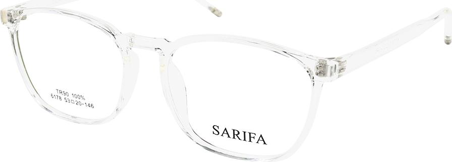 Gọng kính Unisex SARIFA TR90 6178 C7 (53-20-146)