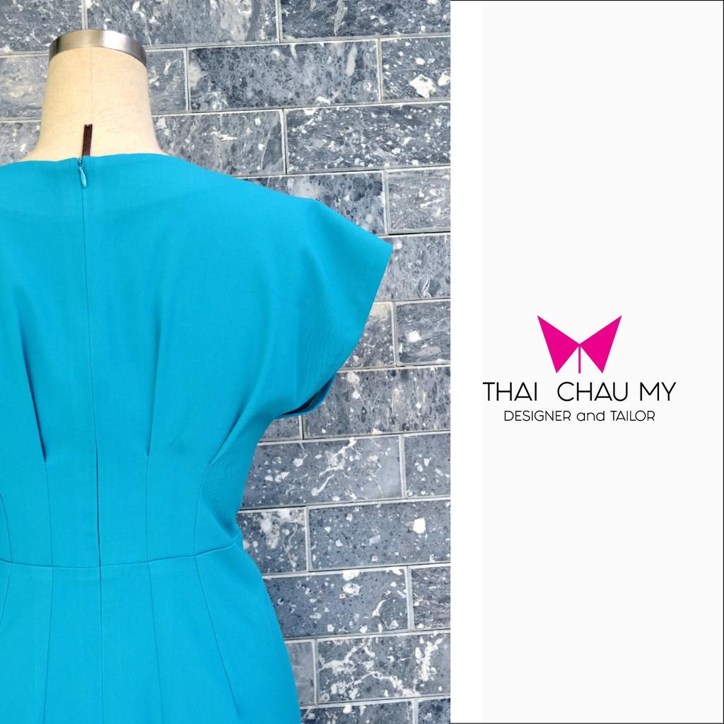 ĐẦM TAY LIỀN CHÍT BEN EO TÔN DÁNG MYTH Đầm Dự Tiệc Váy áo Công Sở