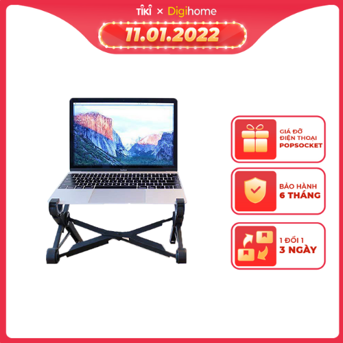 Chân đỡ laptop thông minh Nexstand, gấp gọn, chịu lực cao, tản nhiệt cho Laptop, Macbook, 8 mức điều chỉnh linh hoạt