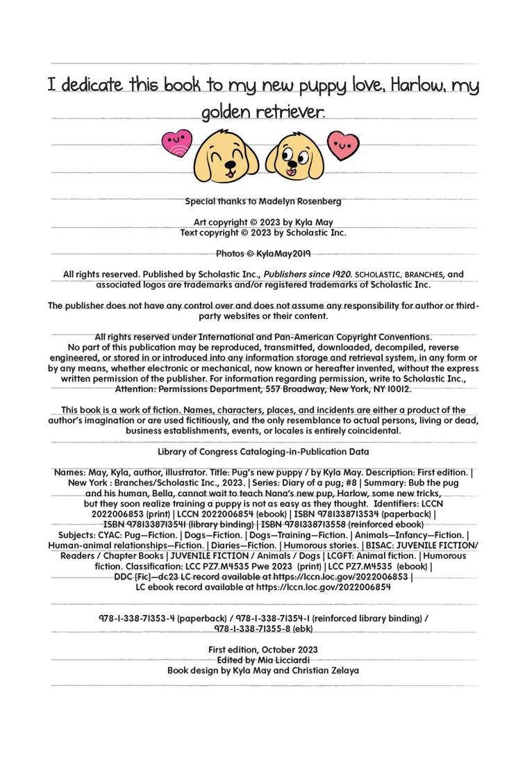 Sách ngoại văn: Diary Of A Pug - Book 8 - Pug's New Puppy