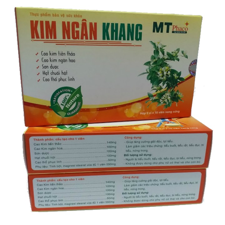 [BỘ SẢN PHẨM] TPBVSK Kim Ngân Khang&Xịt thơm khử mùi XITNANO 30ml