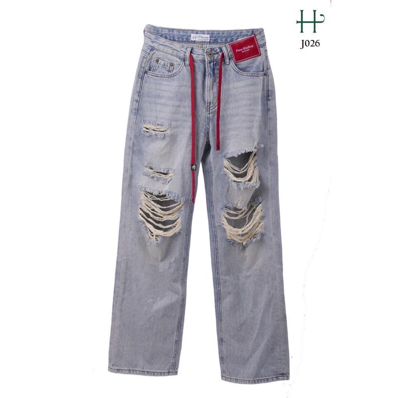 Quần Jeans rách gối Hàn Quốc - J26