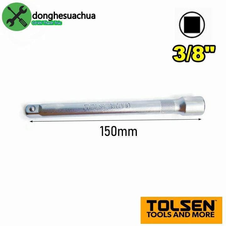 Đầu nối dài 3/8 Tolsen 15124 dài 150mm đầu vuông 9.5mm