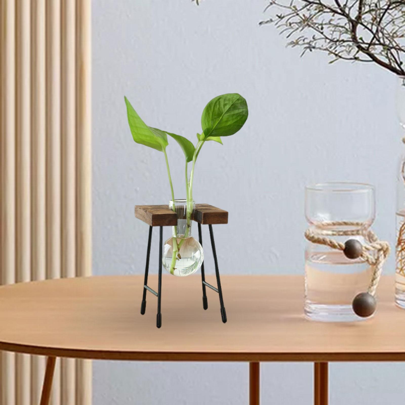Flower Vase Glass Flower Vase Modern for Home Living Room