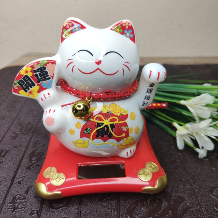 Mèo Thần Tài Vẫy Tay Neko