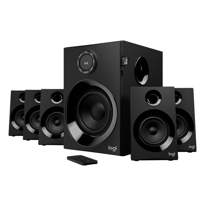 Loa Vi Tính Logitech Z607 5.1 Surround 160W - Hàng Chính Hãng