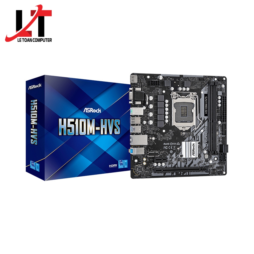 Mainboard ASROCK H510M-HDM-HVS - Hàng chính hãng