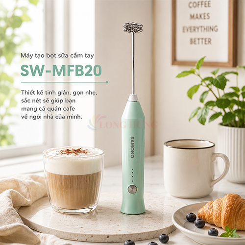 Máy tạo bọt cafe Samono Milk Frother - Hàng chính hãng