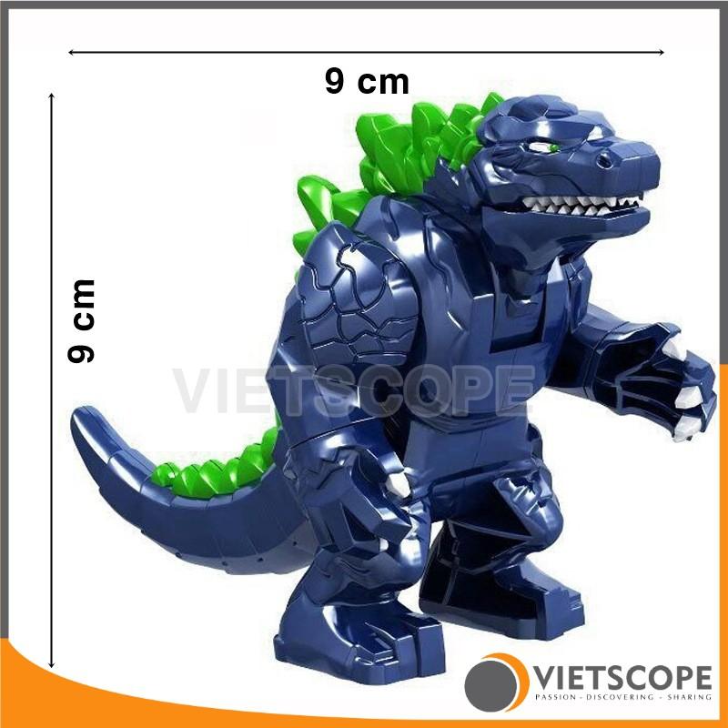 Lắp ráp mô hình Big figure quái vật Godzilla- Non lego - 7038