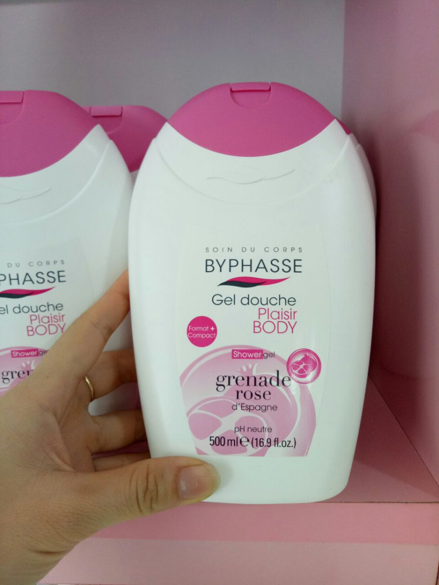 Sữa Tắm dưỡng da hương hoa hồng & Lựu Byphasse