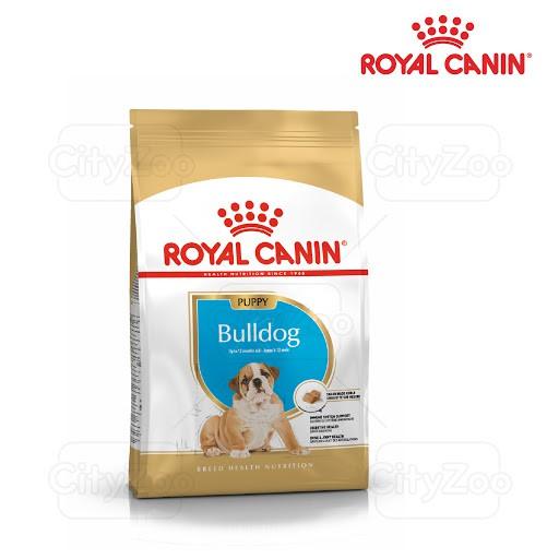 Thức ăn hạt Royal Canin Bulldog Puppy 1kg - Thức ăn cho chó con bulldog