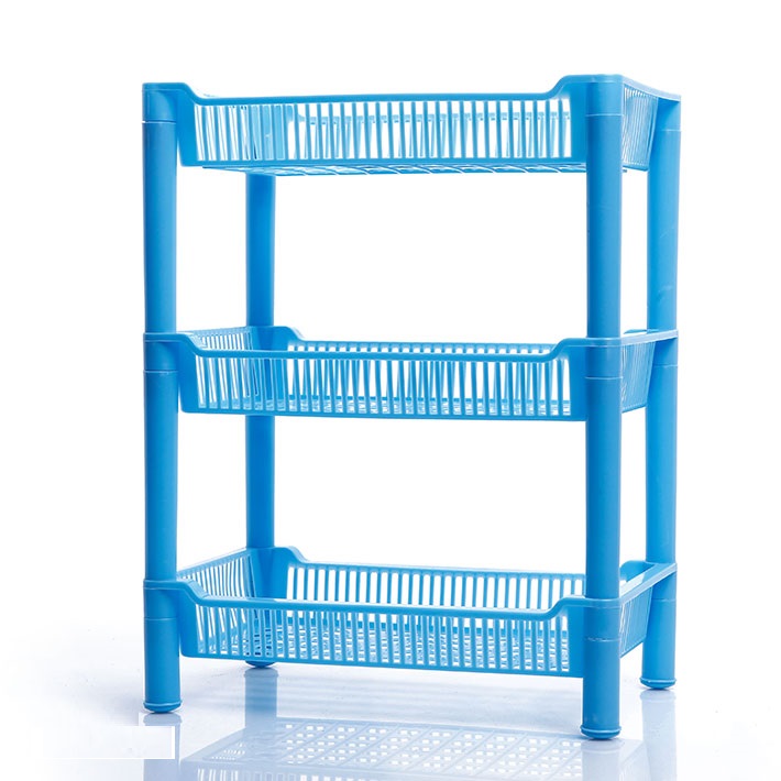 Kệ Để Đồ Chữ Nhật Đa Năng 3 Tầng Tiện Ích Nhựa Cao Cấp