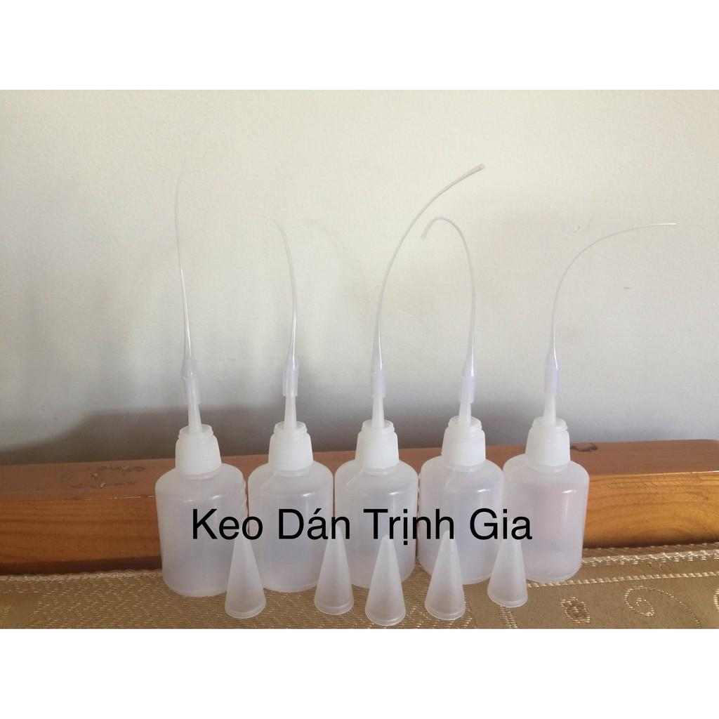 10 Bình Nhựa Rỗng Dung Tích 30ml -Giống Hình