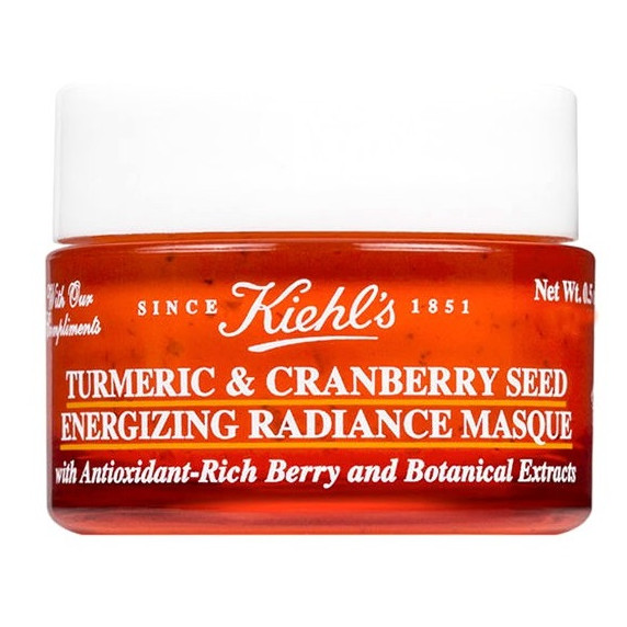 Mặt nạ dưỡng sáng da kiehls Turmeric & Cranberry Seed Energizing Radiance Masque minisize 14ml ( nghệ )