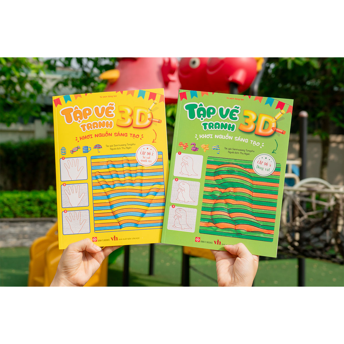 Tập vẽ tranh 3D, khơi nguồn sáng tạo - Cấp độ 2: Sự vật quanh em