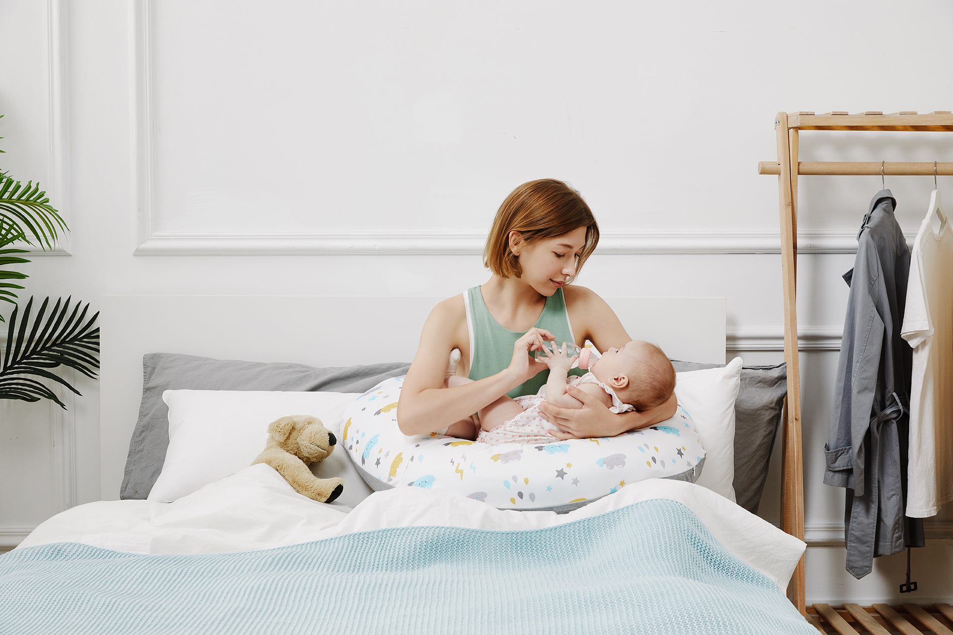 Unilove Gối đa năng 7 trong 1 Hopo cho mẹ bầu và em bé