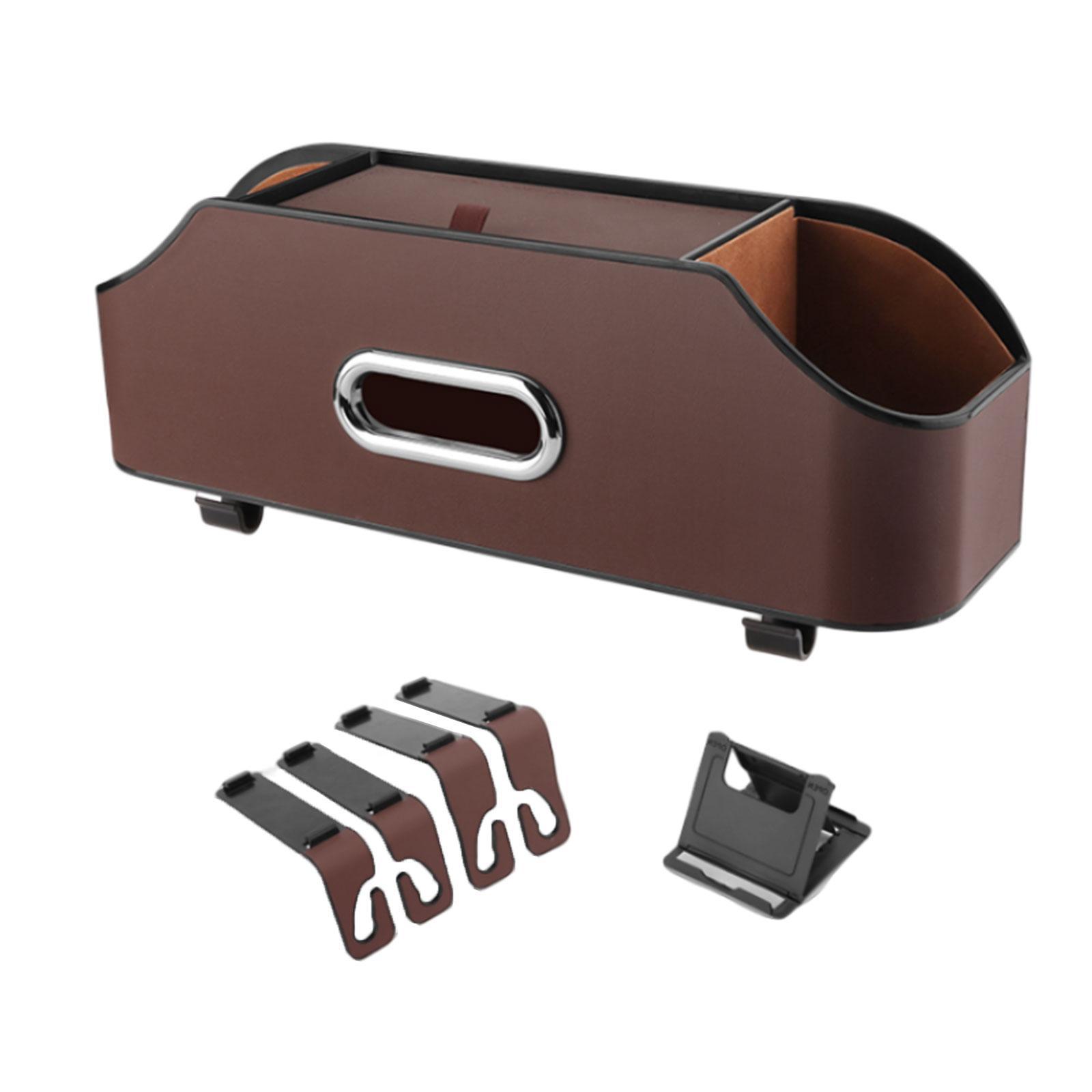 Car Seat Back Storage Box Hanging Bag Adults Black