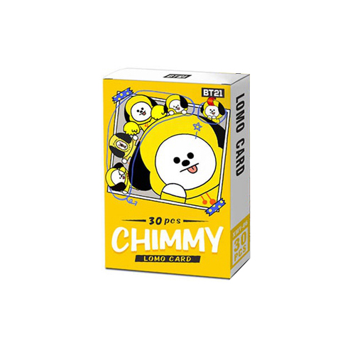 Lomo card BT21 BTS Chimmy - A