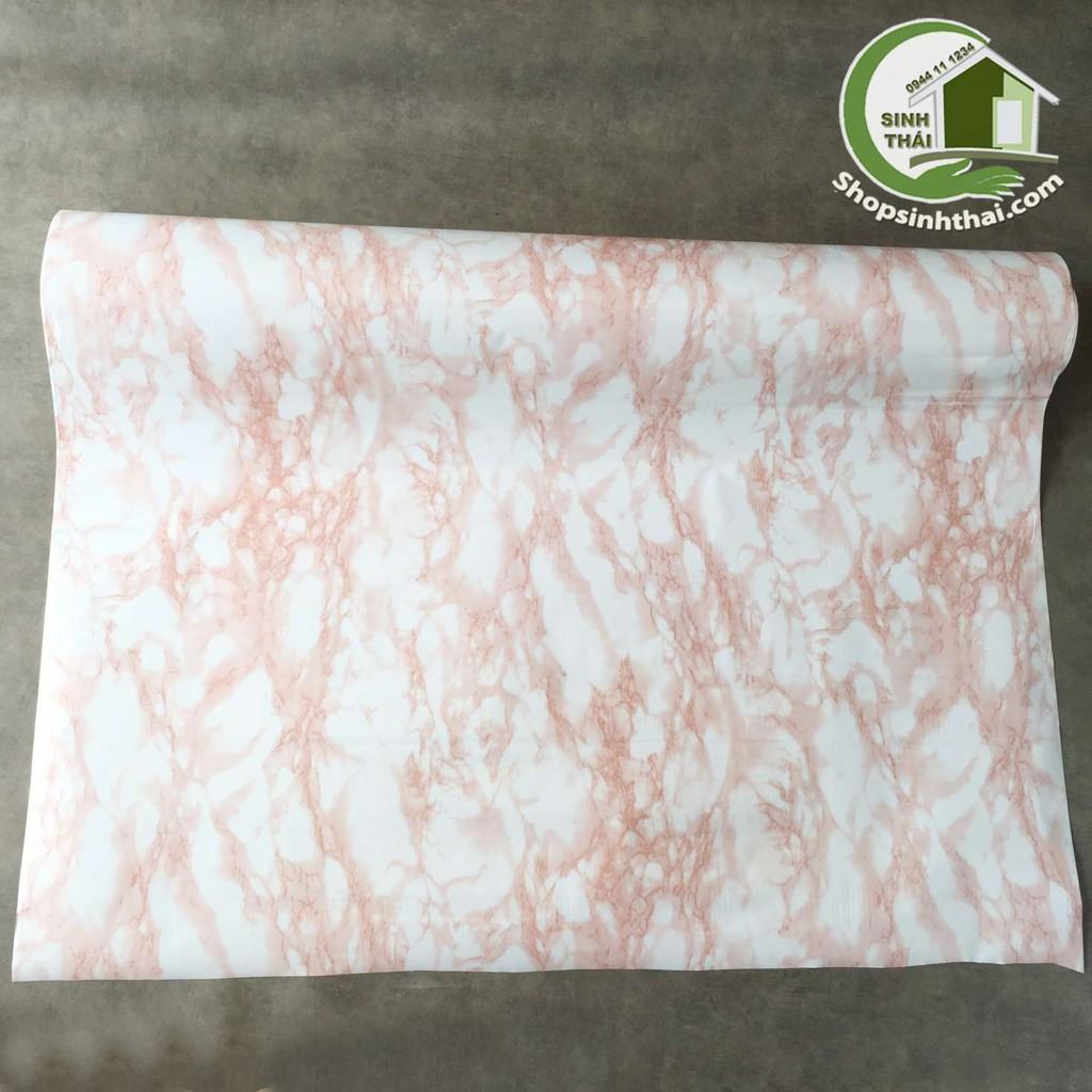 Giấy dán tường đá hoa cương hồng trang trí nhà cửa, dán tường phòng khách, phòng ngủ, cửa hàng, làm phông nền chụp hình