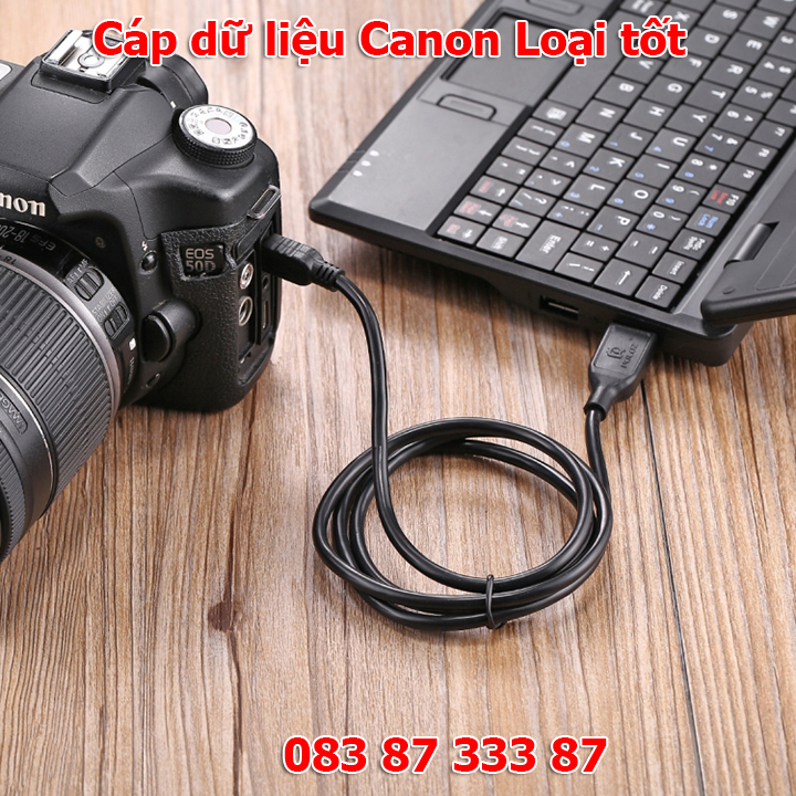 Loại tốt - Cáp kết nối máy ảnh Canon với máy tính