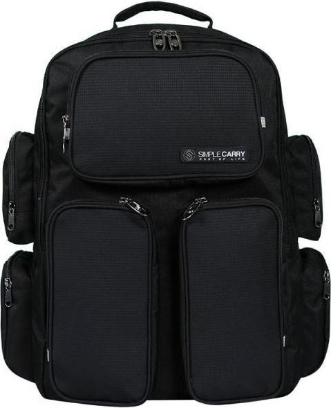 Balo laptop Simplecarry R-City Black