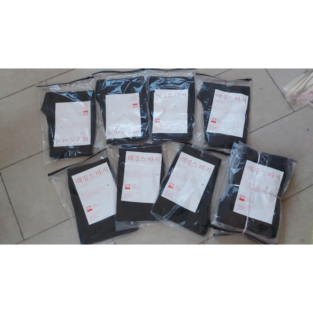 Quần Legging nữ xuất Hàn chất liệu co giãn 4 chiều