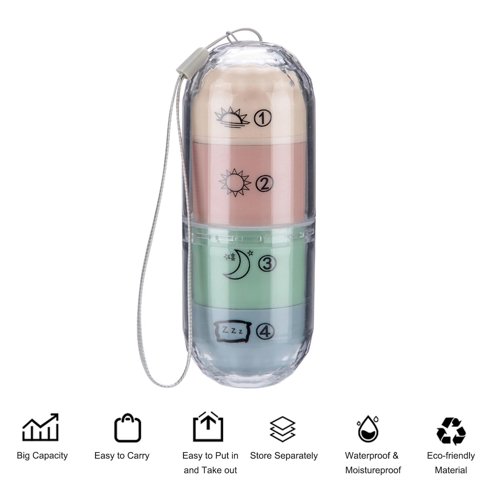 Hộp mini bảo quản thuốc đi du lịch