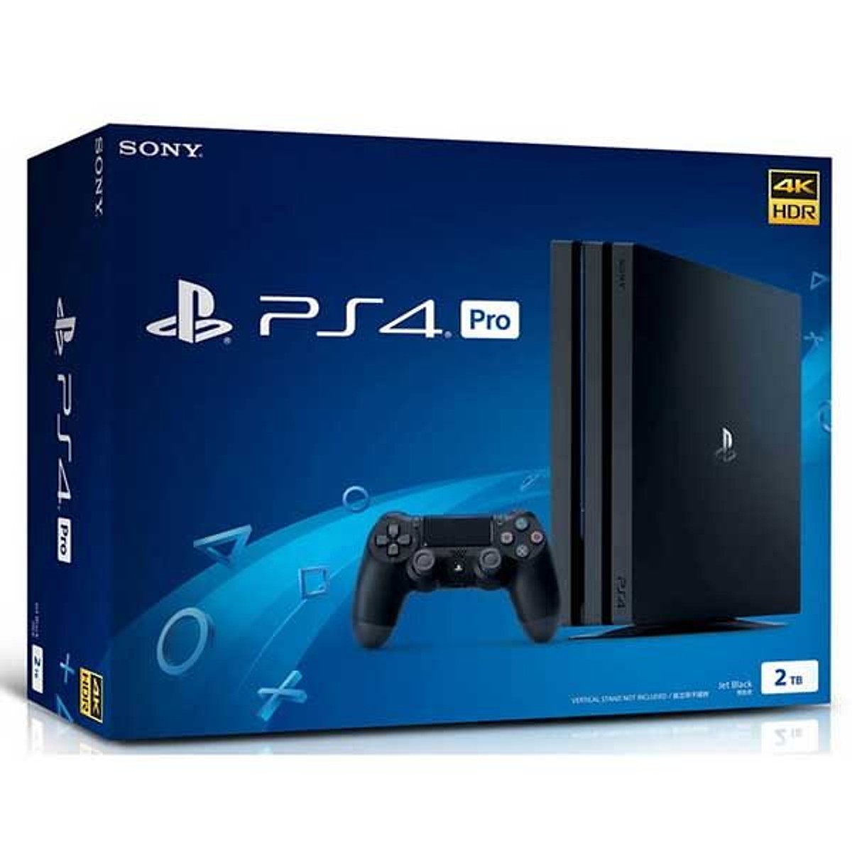 Bộ máy PS4 Pro 1TB CUH-7218B  kèm 2 tay bấm + 2 đĩa game God Of War, Spider Man - Playstation Hàng chính hãng