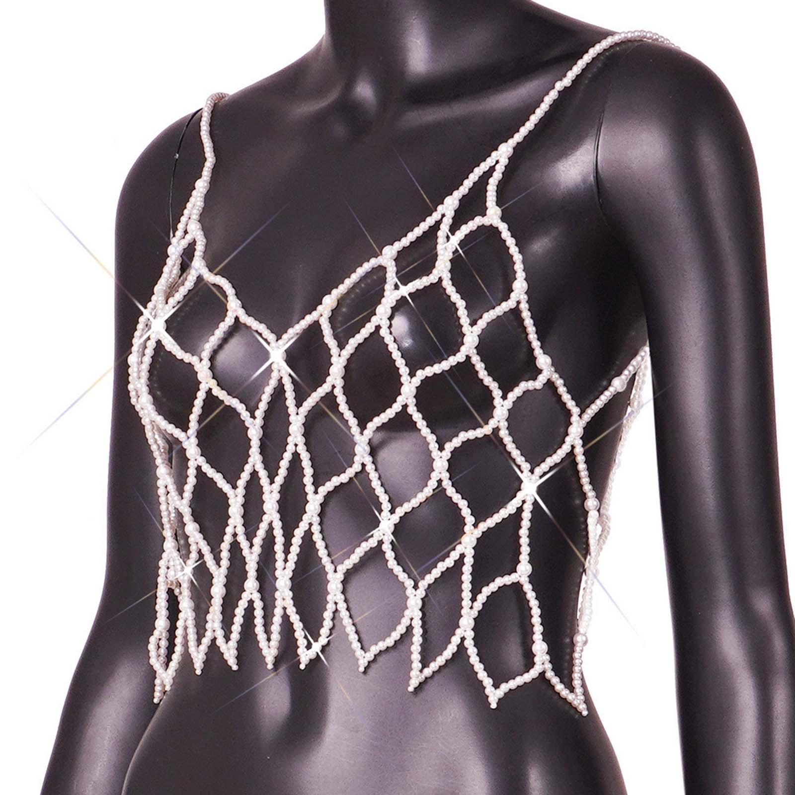 Fashion Layered Body Chain Decorative Delicate Body Jewelry for Anniversary