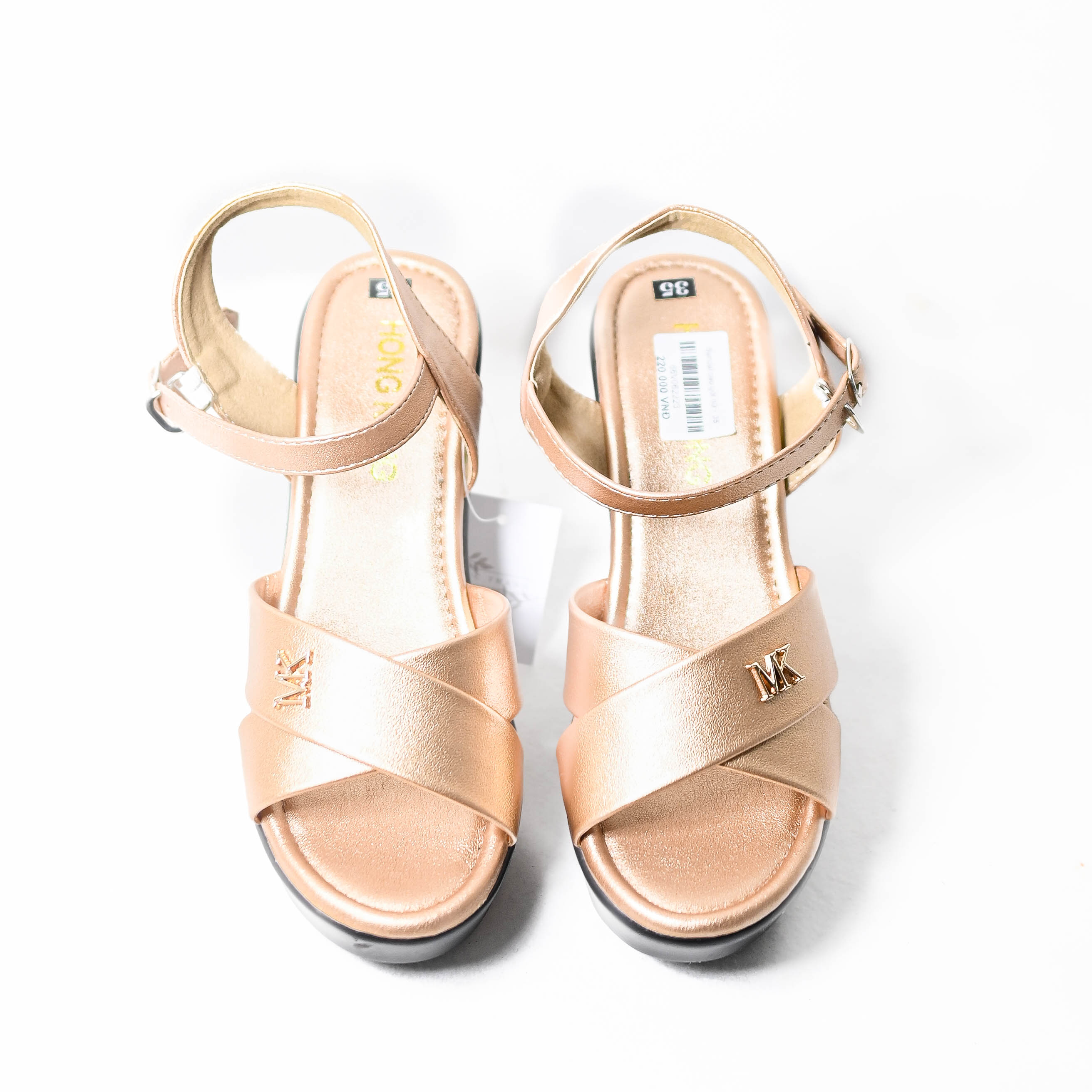 Sandal nữ cao gót đế 7F