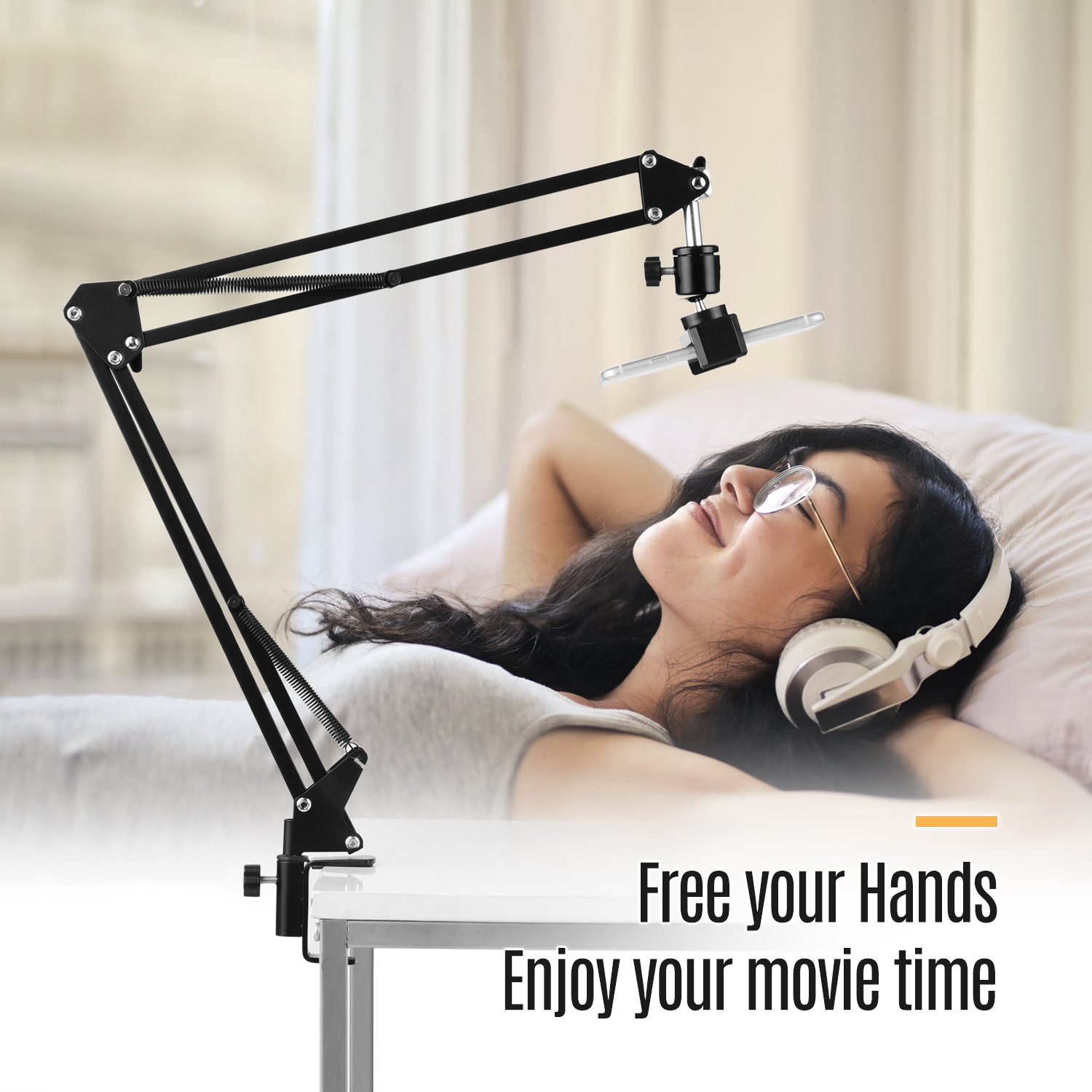 Giá đỡ bằng kim loại có thể điều chỉnh Bộ điều hợp đầu bi để quay video trực tiếp trên YouTube