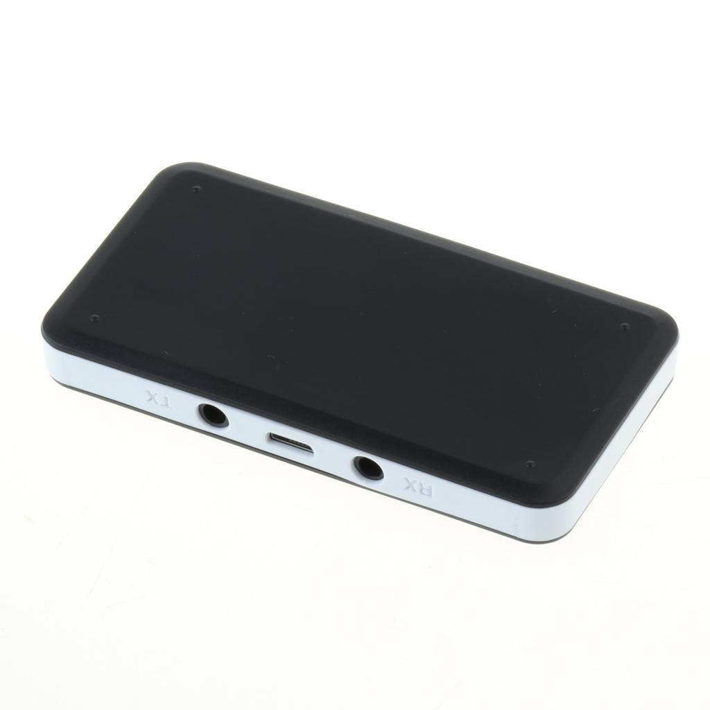 2 in 1 Audio Adapter Transmitter/Receiver with Micro USB Black
