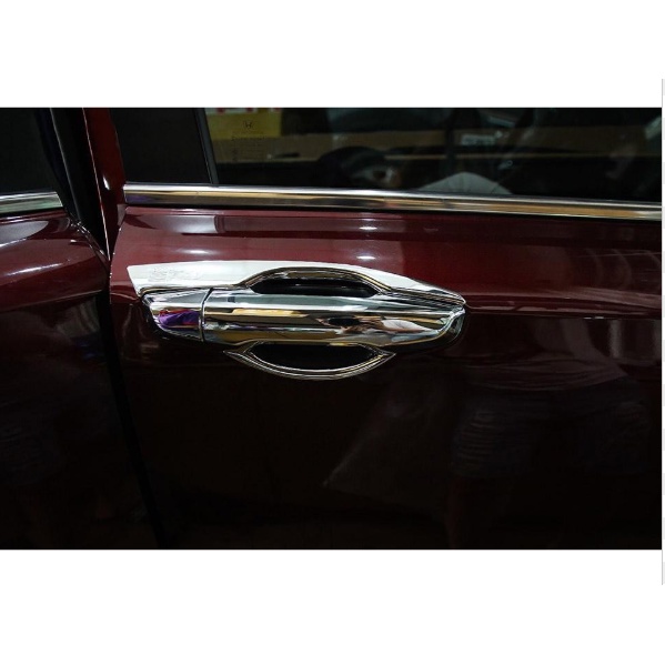 Full bộ ốp tay nắm và hõm cửa theo xe HONDA CRV 2022 mạ crom sáng bóng