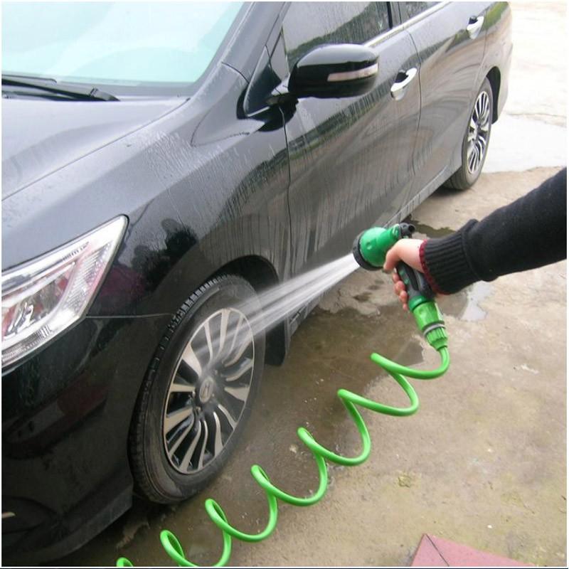Bộ vòi xịt 7 chế độ kèm dây mềm lò xo dài max 15m