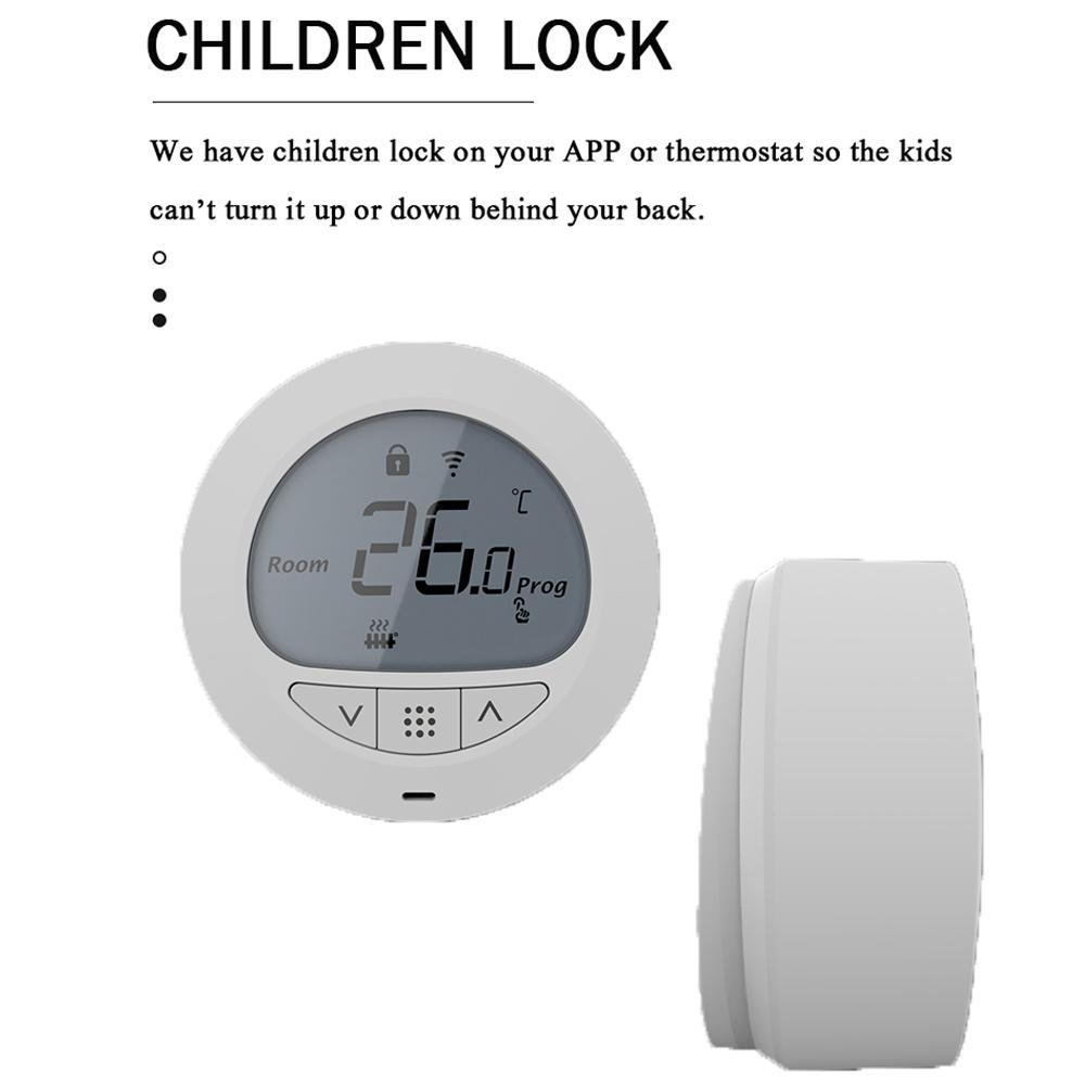Tuya Zigbee Thermostatic Radiator Valves Intelligent Wireless Mobilephone App Control Home Heating Thermostat Temperature Controller Radiator Thermostat Compatible with Amazon Alexa Google Home