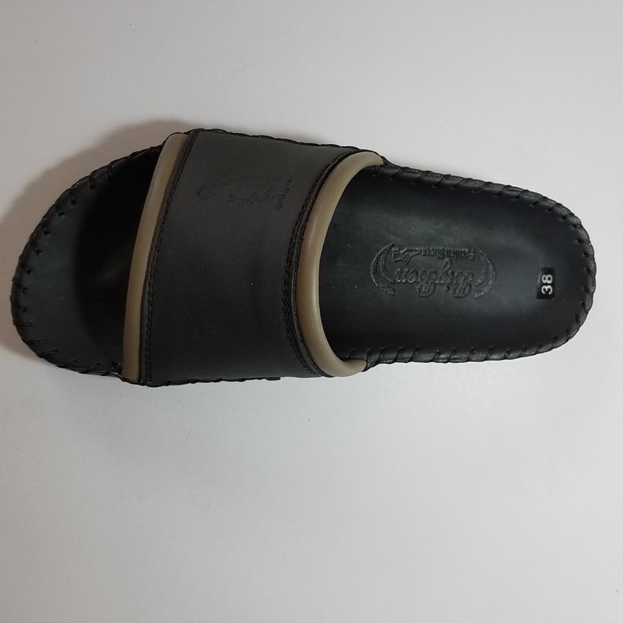 Dép Nam Quai Ngang Da Bò Thật Cao Cấp DNA36