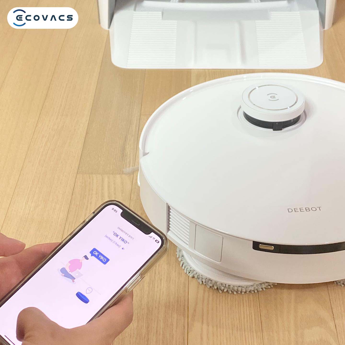 Khăn lau xoay dành cho Ecovacs T10 Omni/ T10 Turbo(Nội địa)_Hàng chính hãng