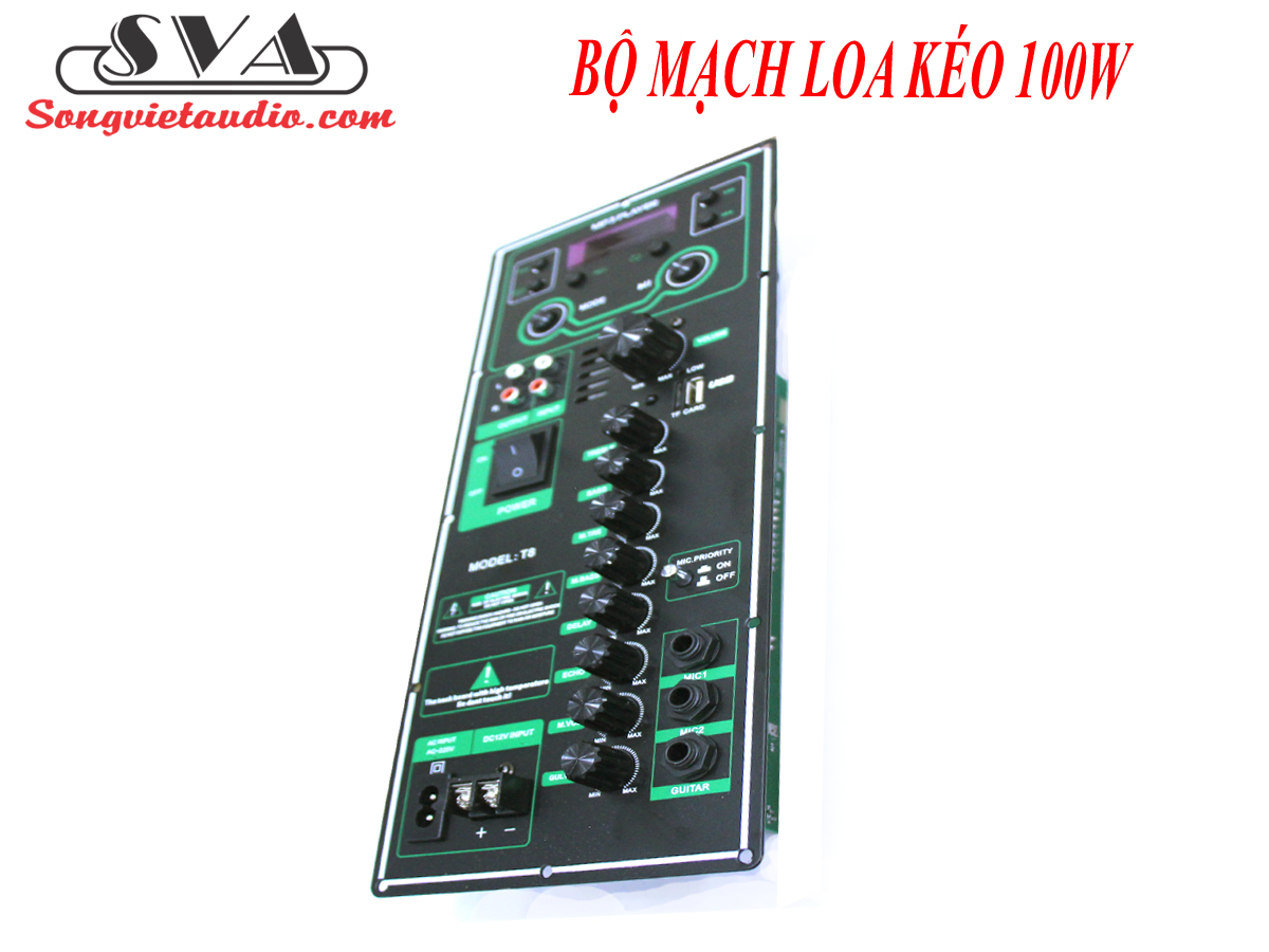 BỘ MẠCH LOA KÉO 100W