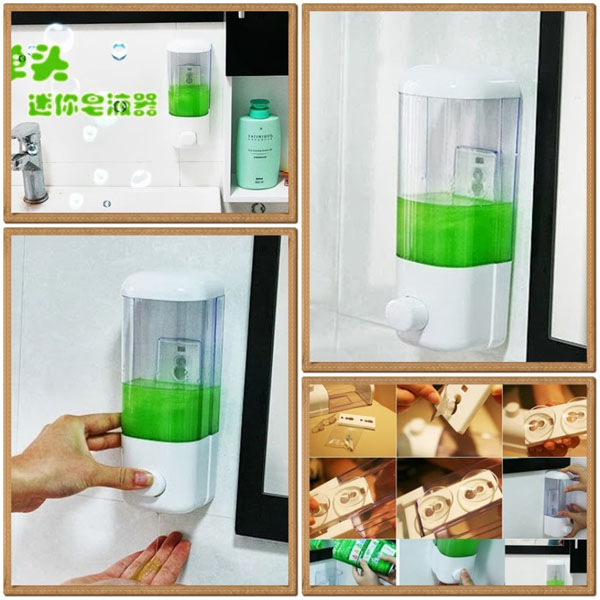 Hộp Nhả Dầu Gội, Nước Rửa Tay 1 Ngăn